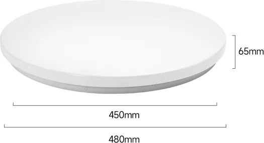 Brilagi - LED mennyezeti lámpatest MILKY WAY LED/36W/230V 3000K átm. 48 cm