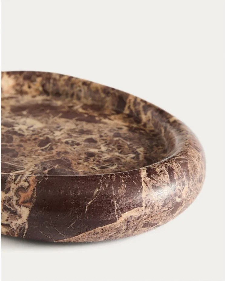 Márvány dekoratív tálca 23x30 cm Lenorel – Kave Home