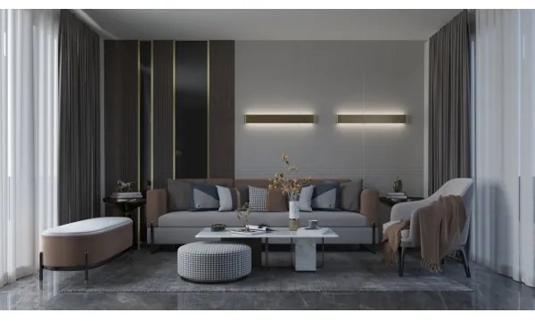 Immax NEO 07137-G - LED SMART Dimmelhető lámpa LINEA LED/40W/230V + távirányító 76 cm