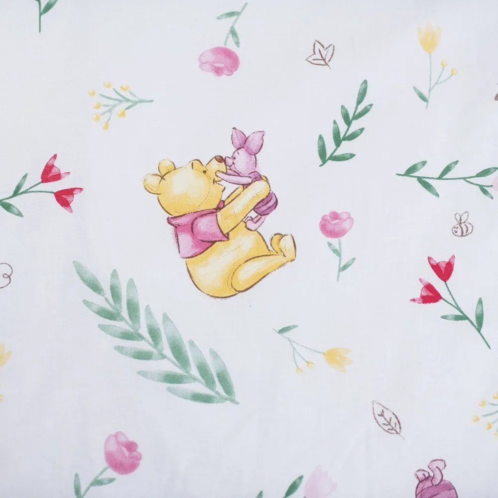Pamut gyerek ágyneműhuzat babaágyhoz 100x135 cm Winnie the Pooh "Pooh Hugs" – Jerry Fabrics