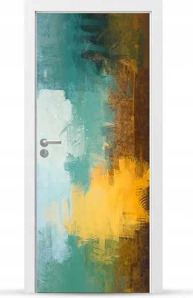 Furnér Kültéri Ajtó matrica Bútor öntapadós Könnyű Ragasztás