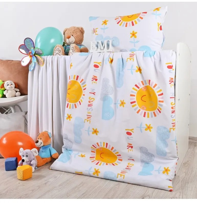 EMI Sunny gyerek ágyneműhuzat, Gyerekgarnitúra 90x130 + 45x65
