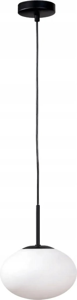 Függő mennyezeti lámpa fekete fehér Omi S XX előszoba hálószoba nappaliba