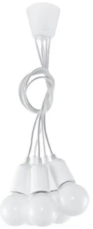 Csillár zsinóron DIEGO 5xE27/60W/230V