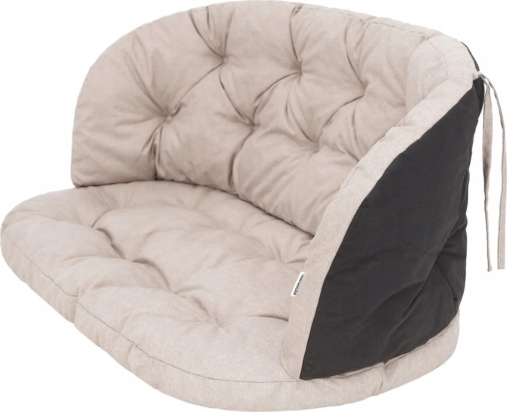 Kerti székpárna, technorattan fotelpárna 100x50cm