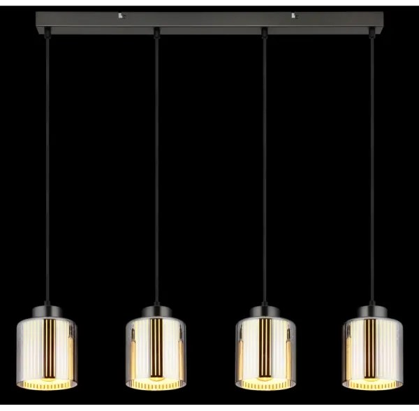 Globo 16056-4H - Csillár zsinóron FELICIA 4xE27/60W/230V