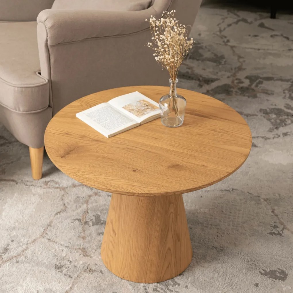 Dohányzóasztal Tölgy Színben. CARLY