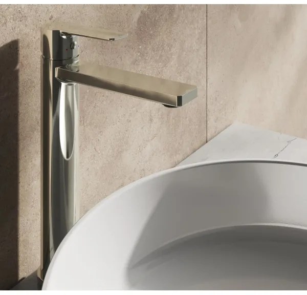 Ravak X070484 - Mosdócsaptelep SOLAR 29 cm fényes króm