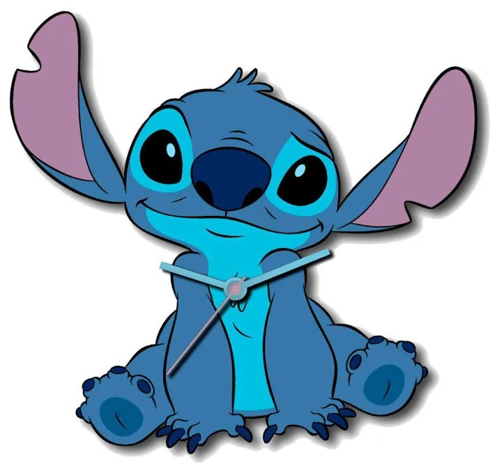 Disney Lilo és Stitch, A csillagkutya Cute XL falióra 50 cm