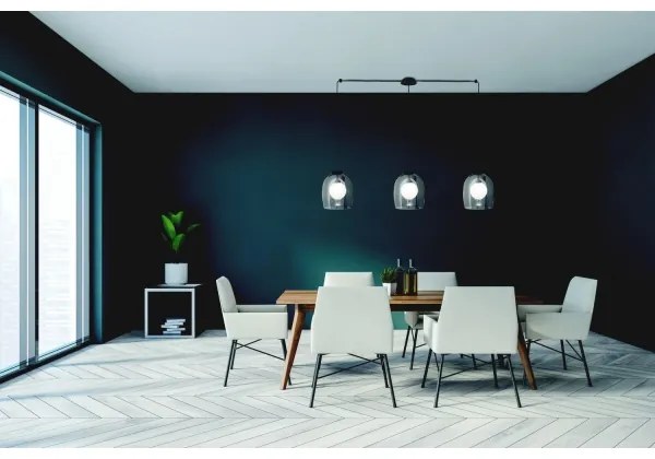 Zambelis 22146 - Csillár zsinóron 3xG9/5W/230V pók fekete