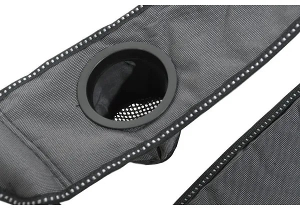 Összecsukható kempingszék szürke