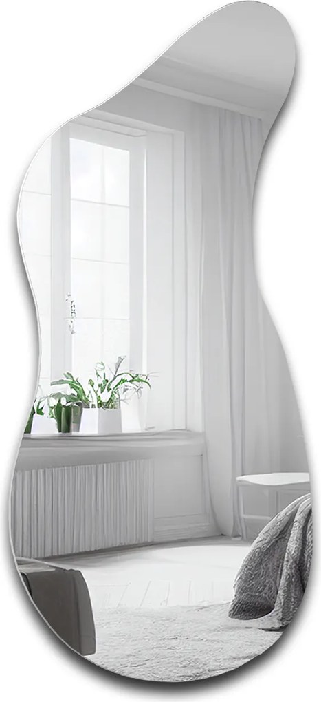 Angelit II szabálytalan alakú tükör 49X110 falra szerelhető