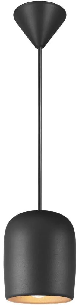 Nordlux - Csillár zsinóron NOTTI 1xE27/25W/230V fekete