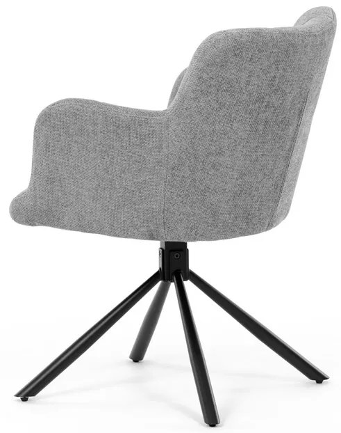 Szürke Szövet Étkezőszék. DCH-T1122 GREY2