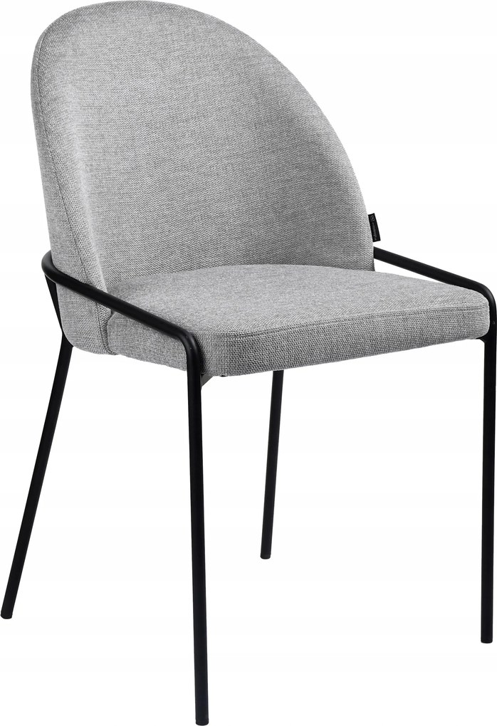 Szürke kárpitozott szék nappaliba, étkezőbe és konyhába modern Kivo