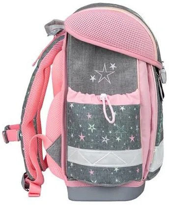 Iskolatáska, fémcsat, BELMIL Classy Shine Bright, csillagok (BL40313AG52L)