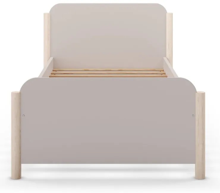 Krémszínű borovi fenyő gyerekágy 90x190 cm Enola – Marckeric