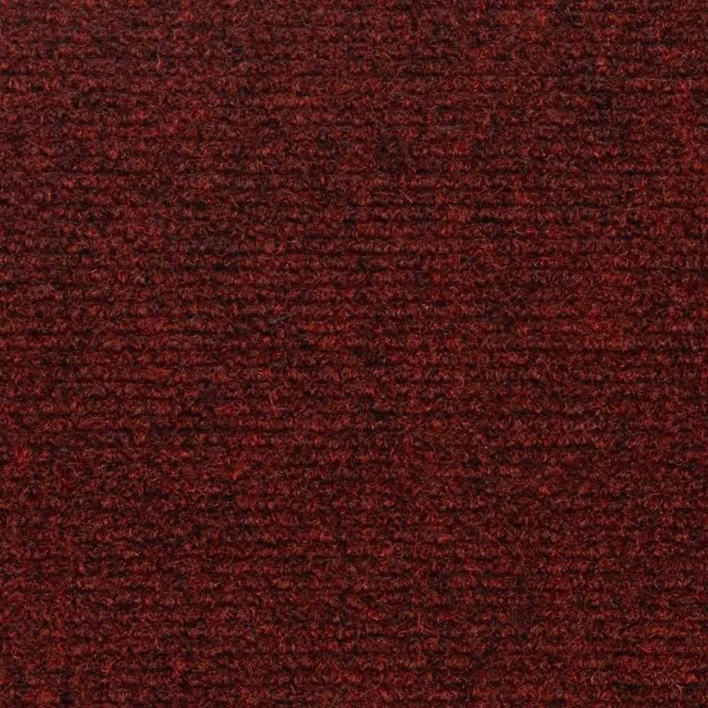 30 db piros lépcsőszőnyeg öntapadós téglalap alakú 60x25 cm