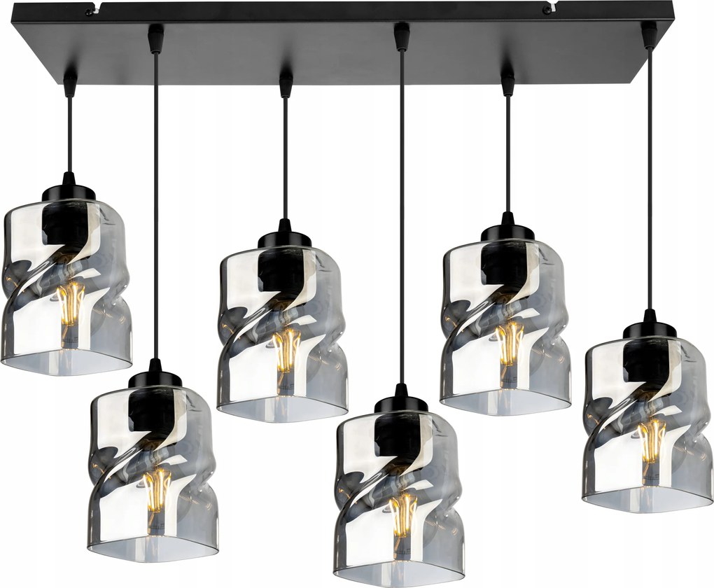 Mennyezeti Lámpa Lógó Csillár Üveg Lámpabúra Nappali Konyha Étkező