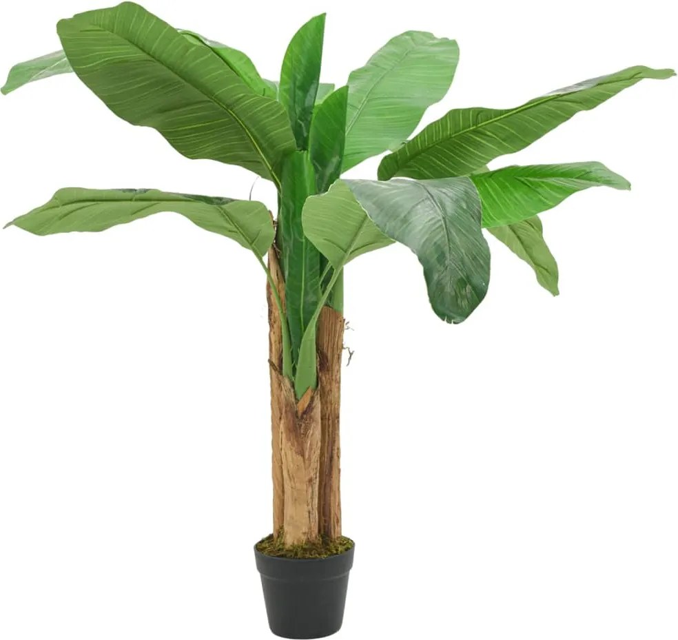 vidaXL zöld mű banánfa 9 levéllel 120 cm