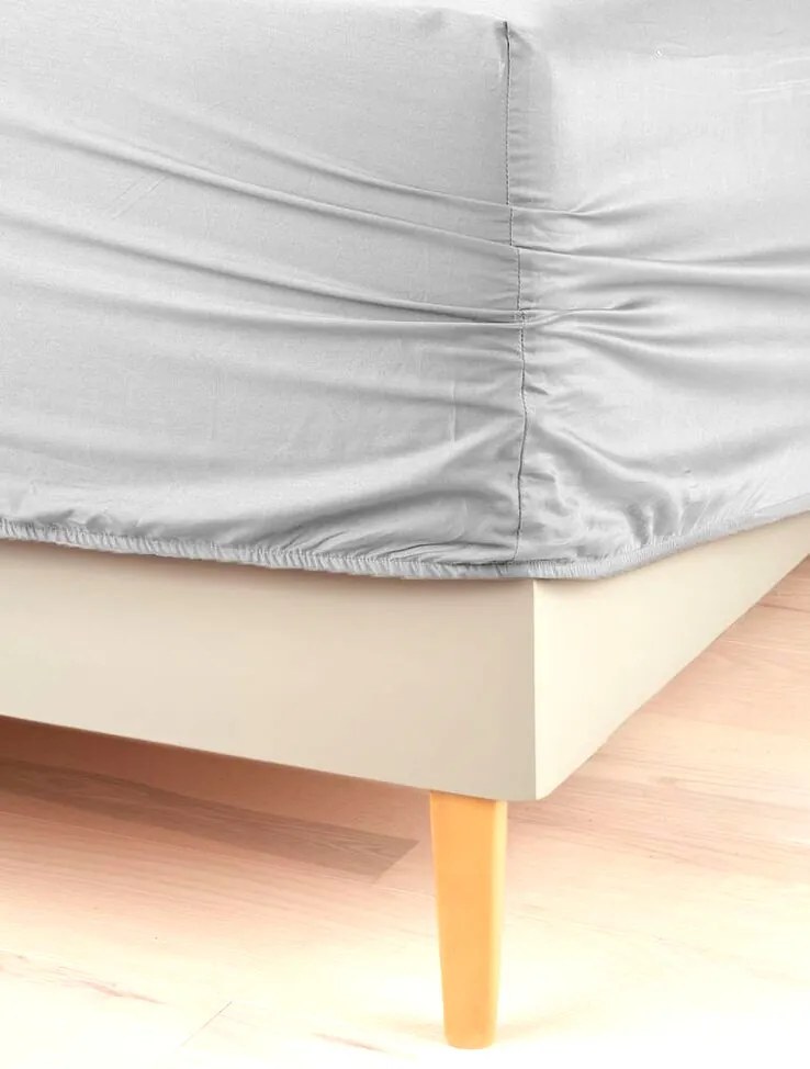 Homa jersey gumis lepedő TOP silver light