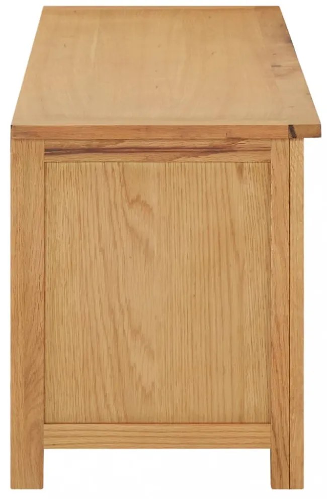tömör tölgyfa cipőtartó állvány 114 x 37 x 45 cm