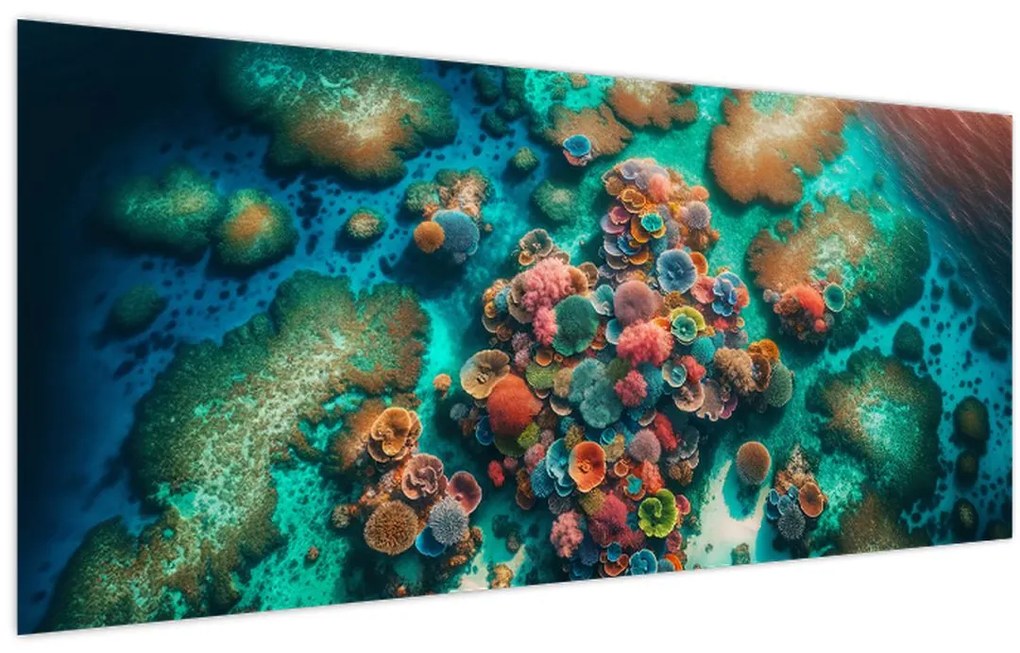 Kép - Kilátás a tengerre (120x50 cm)