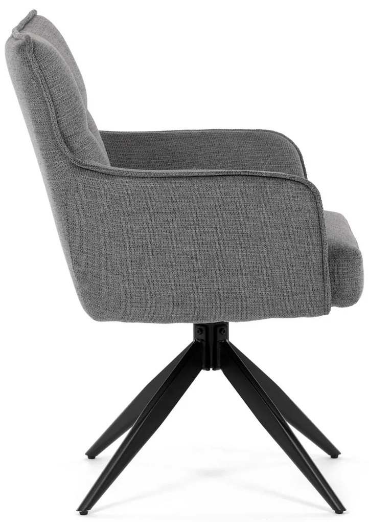 Étkezőszék-készlet visszahúzható mechanizmussalDCH-P3170 GREY2, 2 db