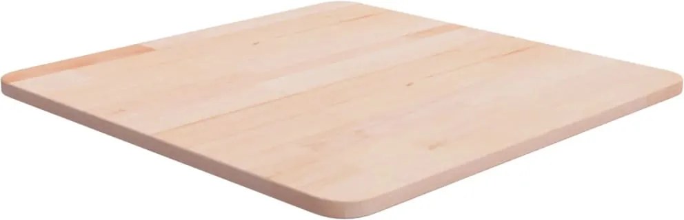vidaXL kezeletlen tömör tölgyfa négyzet asztallap 50x50x1,5 cm