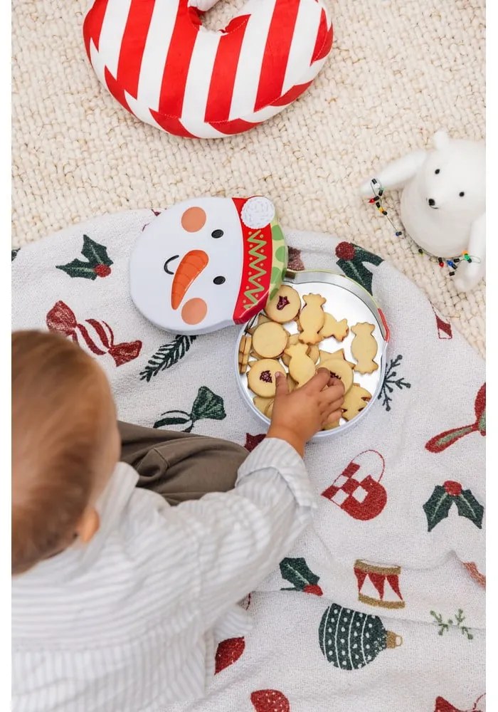 Karácsonyi mintás díszpárna 50x30 cm Candy Cane – Catherine Lansfield