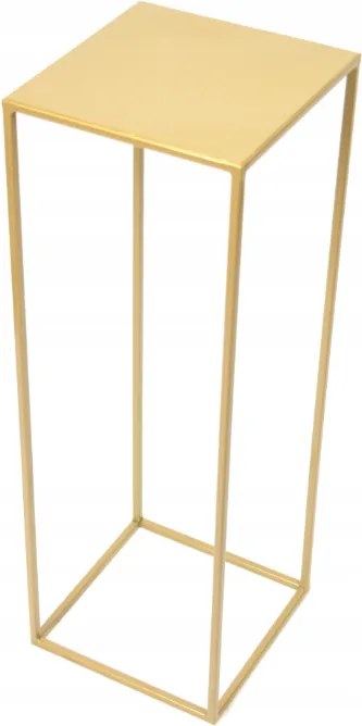 Virágtartó állvány loft virágtartó 70cm arany met 363