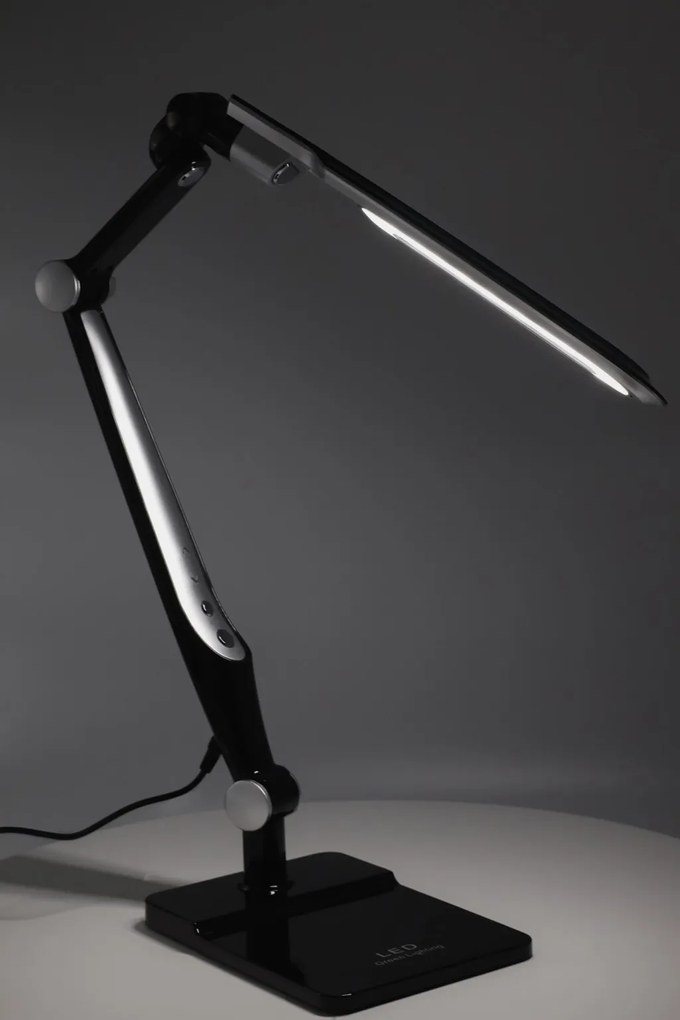 KAJA K-BL1207 CZARNY MICA Fekete Színű Asztali Lámpa 10W LED 950Lm 3000-6000K IP20