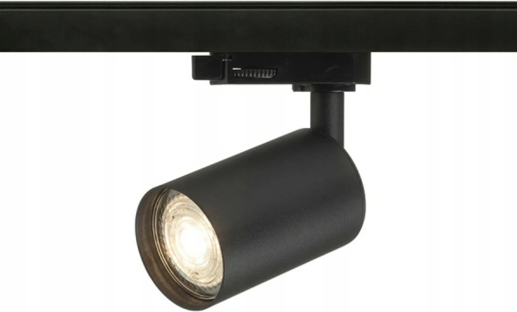 Rendl Dude spotlámpa háromfázisú sínre fekete GU10 max. 9W 230V