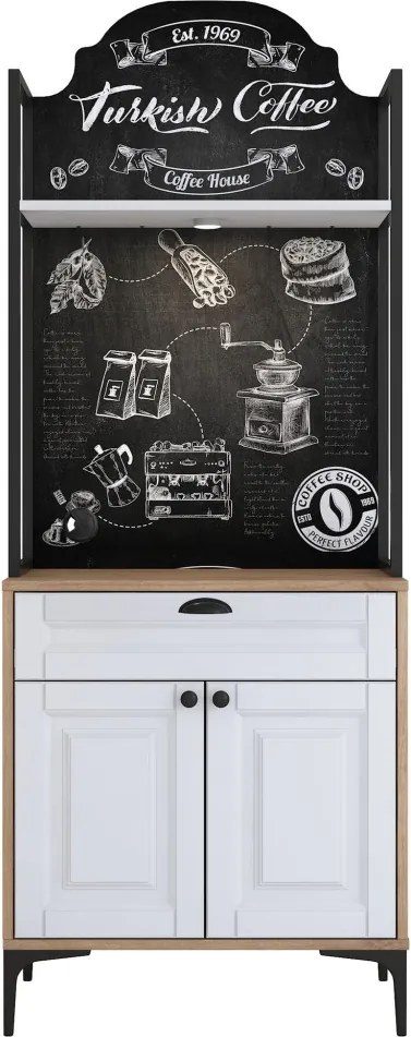 Konyhaszekrény, 70 cm – JE158