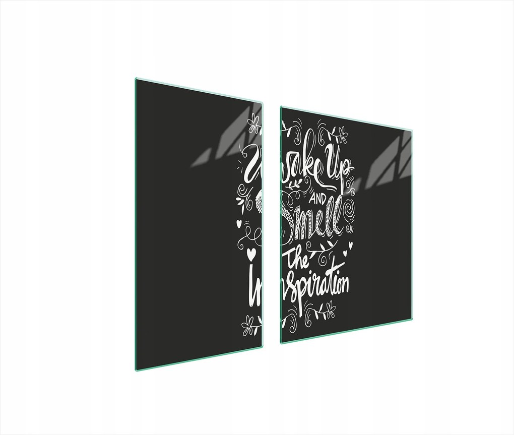 Üveg Tűzhelyvédő Főzőlap 90x52 Fekete Edzett Üveg