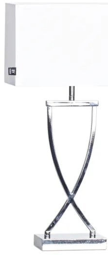 ByRydens 2820430-5000 - Asztali lámpa OMEGA 1xE27/5W/230V fehér/fényezett króm