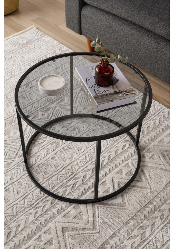 Dohányzóasztal Startis - Black 60