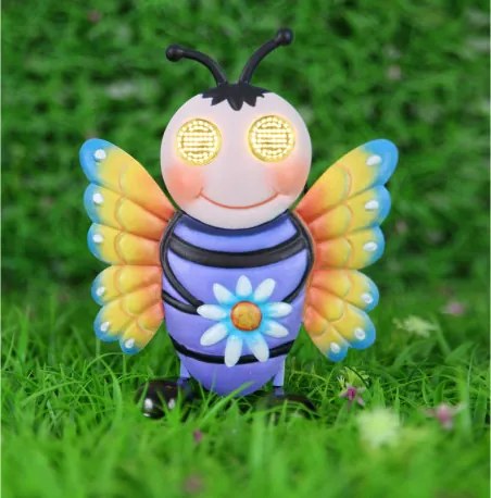 Globo 36332B Solar lámpa, fém, többszínű matt, műanyag fekete matt, kapcsolóval, AAA 300mAh 1.2V elemmel, IP44, HxSzxM: 190x95x225mm, tartozék: 104x 0.06W 3V LED, 3000K