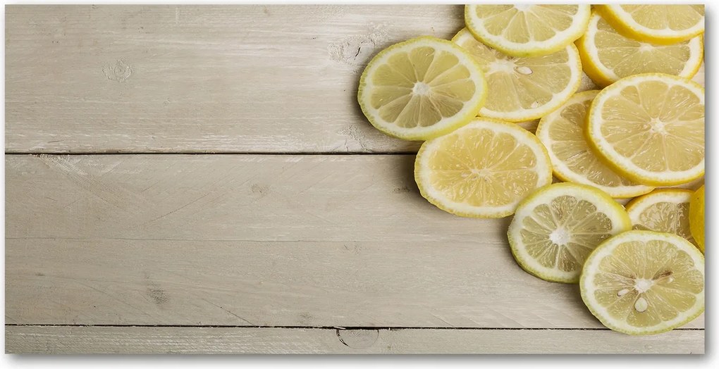 Fotó kép edzett üveg Citrom fa 140x70