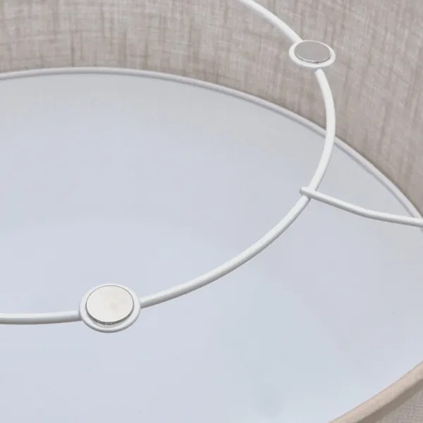 Mennyezeti lámpa SIRJA 1xE27/60W/230V á. 35 cm bézs