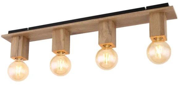 Globo 15655-4D - Mennyezeti lámpa ERNA 4xE27/60W/230V