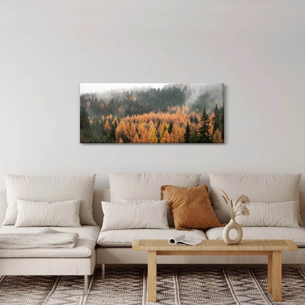 Kép - őszi erdő (120x50 cm)