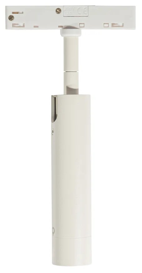 Modern fehér spotlámpa 1 fázisú sínrendszerhez - Slimline Uzzy
