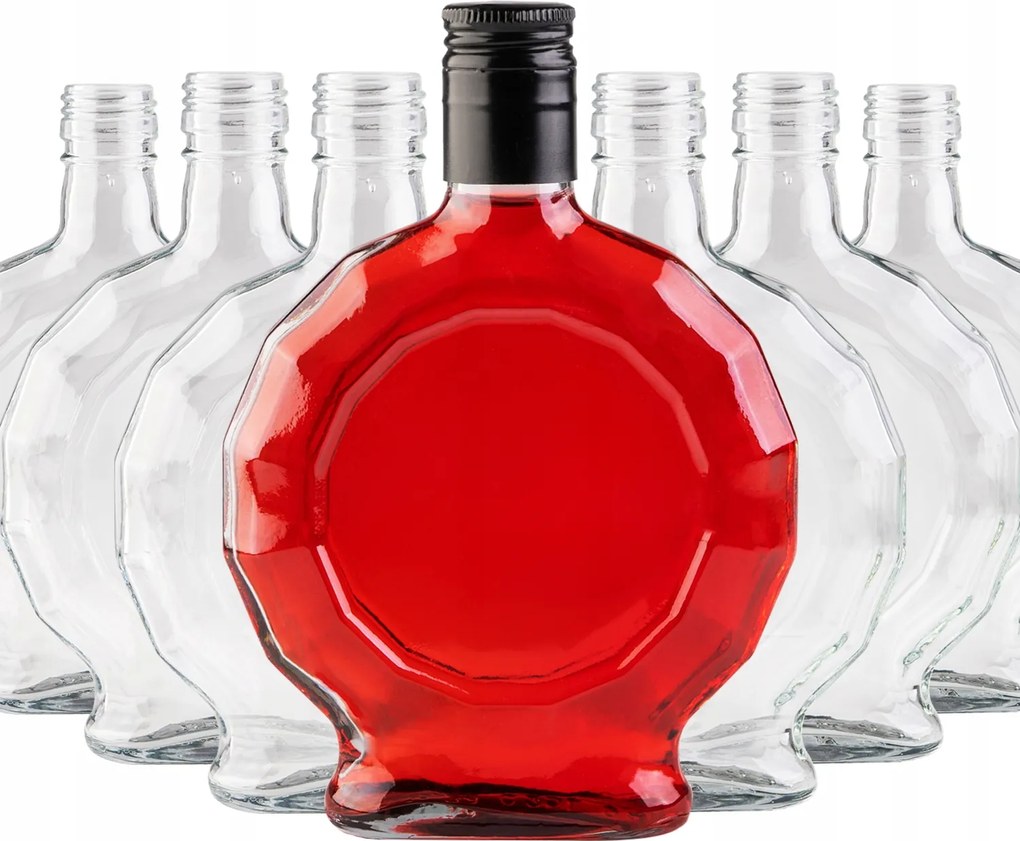 40 db-os Medál Készlet 250 ml-es csavaros kupakkal Alkoholos Likőr Kancsó