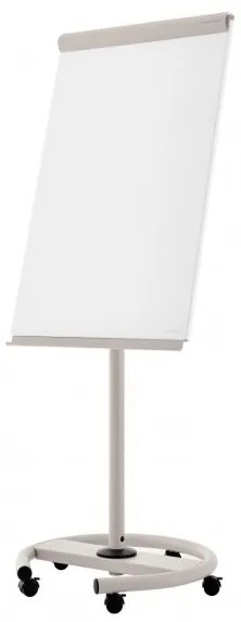 Flipchart Magnetoplan De Luxe 68 x 97 cm, mobil, szürke / fehér