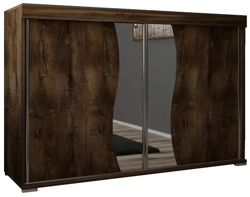 Tablet 2 120 Tolóajtós Komód 120cm, Szürke Hamu