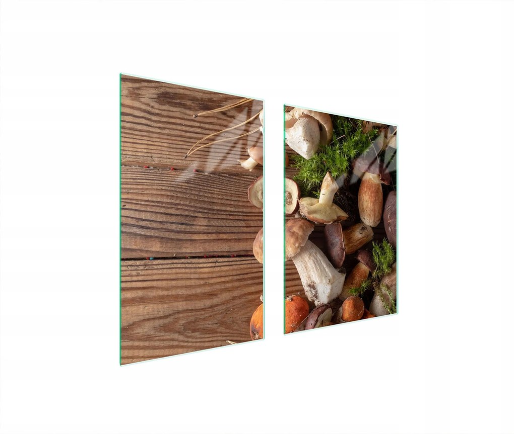 Üveg Konyhai Védőlap 65x52 Gomba Edzett Üveg