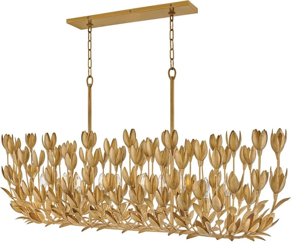 Quintiesse Flora QN-FLORA10-GD Függőlámpa 10x40W/E14 IP20