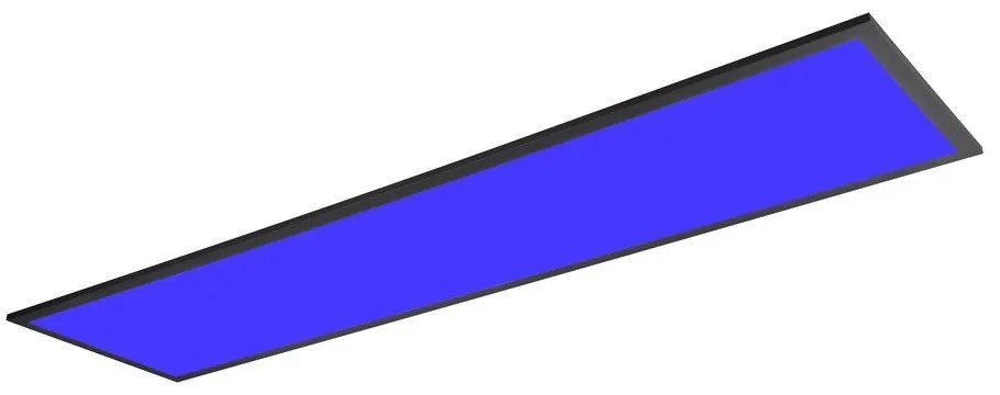 Fekete LED mennyezeti lámpa 29.5x119.5 cm Beta – Reality