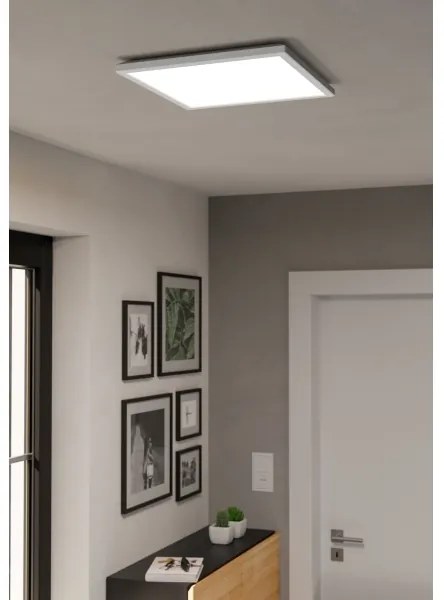 Eglo 901475 -LED RGBW mennyezeti fürdőszobai lámpatest ROVITO-Z 17,6W/230V 39x39cm IP44 fehér